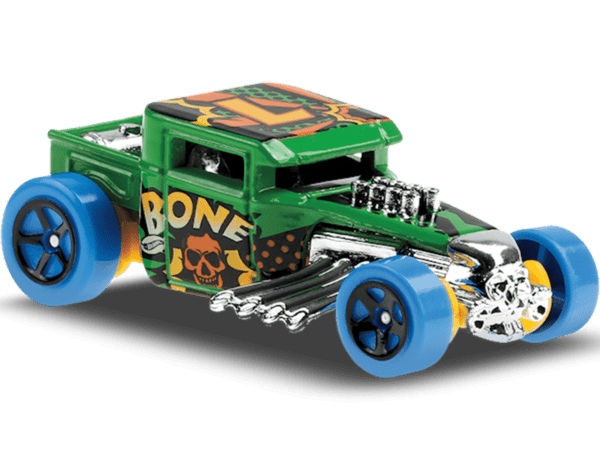 HOT WHEELS – BONE SHAKER – GHC15 Modelljahr 2020 ✓ HW Art Cars 3/10 ✓ # 159/250 ✓ Modellauto im Maßstab 1:64 Neu & OVP im Blister (Shortcard)