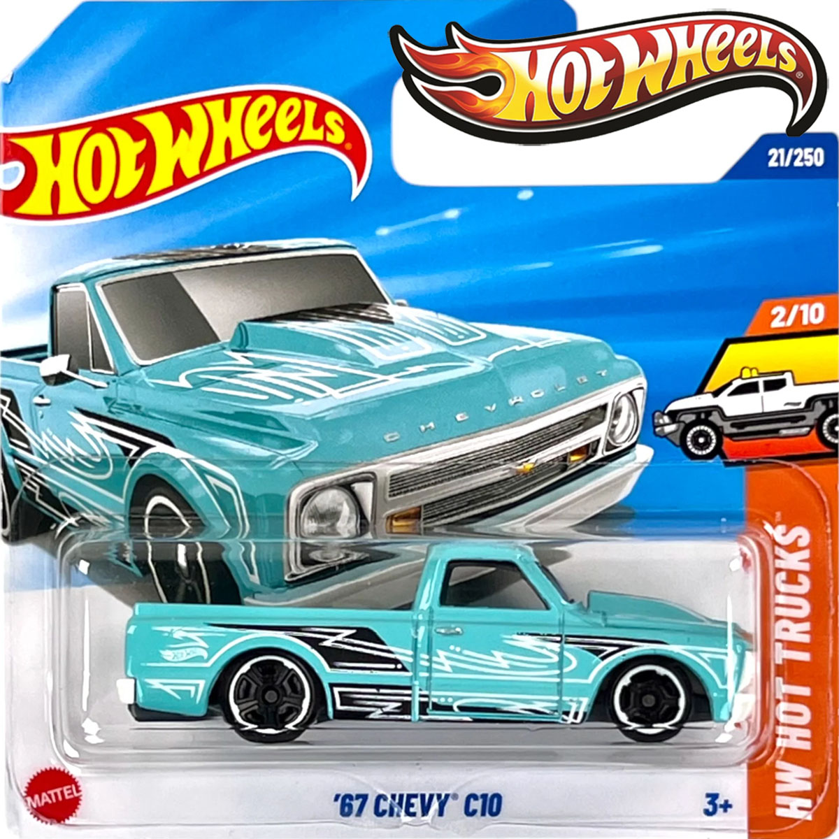 Hot Wheels - '67 Chevy C10 (türkis) Hot Wheels - '67 Chevy C10 (türkis)