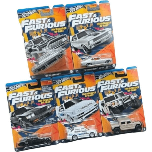 HW Decades of Fast - Fast and Furious - Komplette Serie1