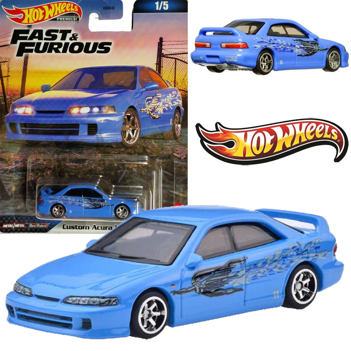 Hot Wheels - Custom Acura Integra Sedan GSR Hot Wheels - Custom Acura Integra Sedan GSR