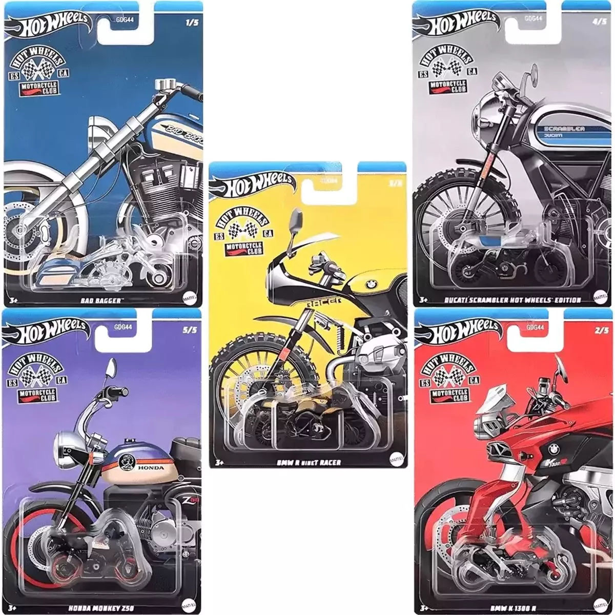 Hot Wheels - Motorcycle Club – Komplette Serie Hot Wheels - Motorcycle Club – Komplette Serie