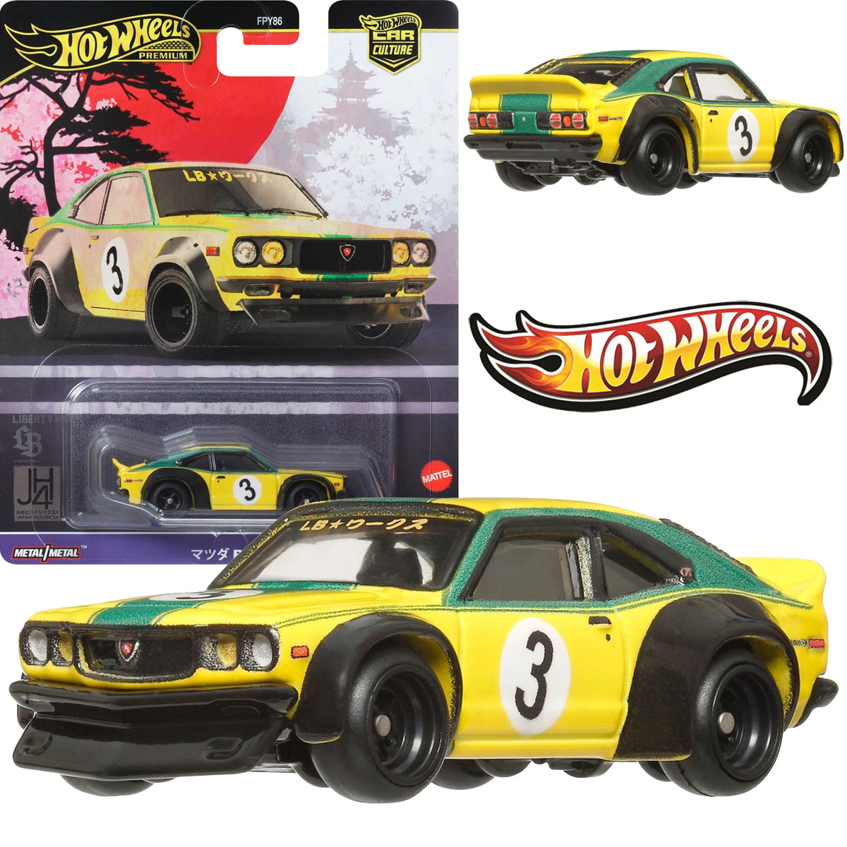 Hot Wheels - Mazda RX-3 - Car Culture Hot Wheels - Mazda RX-3 - Car Culture