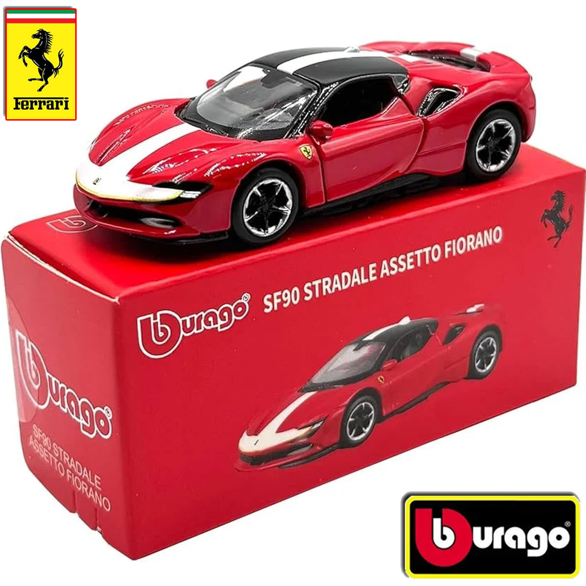 Bburago - Ferrari SP90 Stradale Assetto Bburago - Ferrari SP90 Stradale Assetto