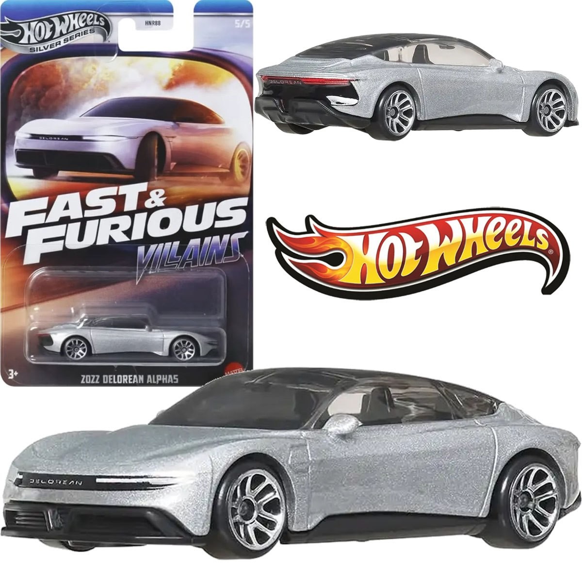 Hot Wheels - 2022 DeLorean Alpha5 Hot Wheels - 2022 DeLorean Alpha5