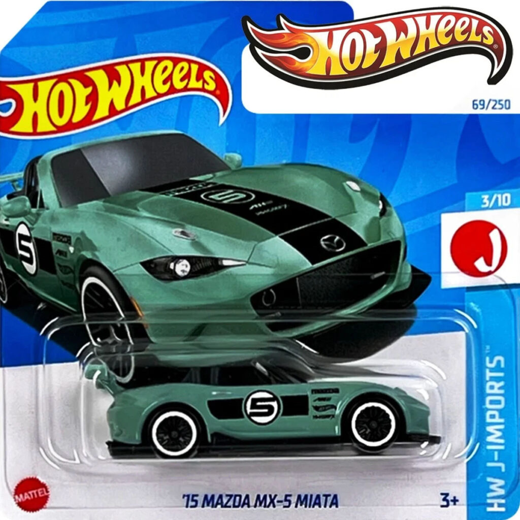 Hot Wheels - '15 Mazda MX-5 Miata (grün)