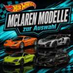 Hot Wheels - McLaren 4er Pack