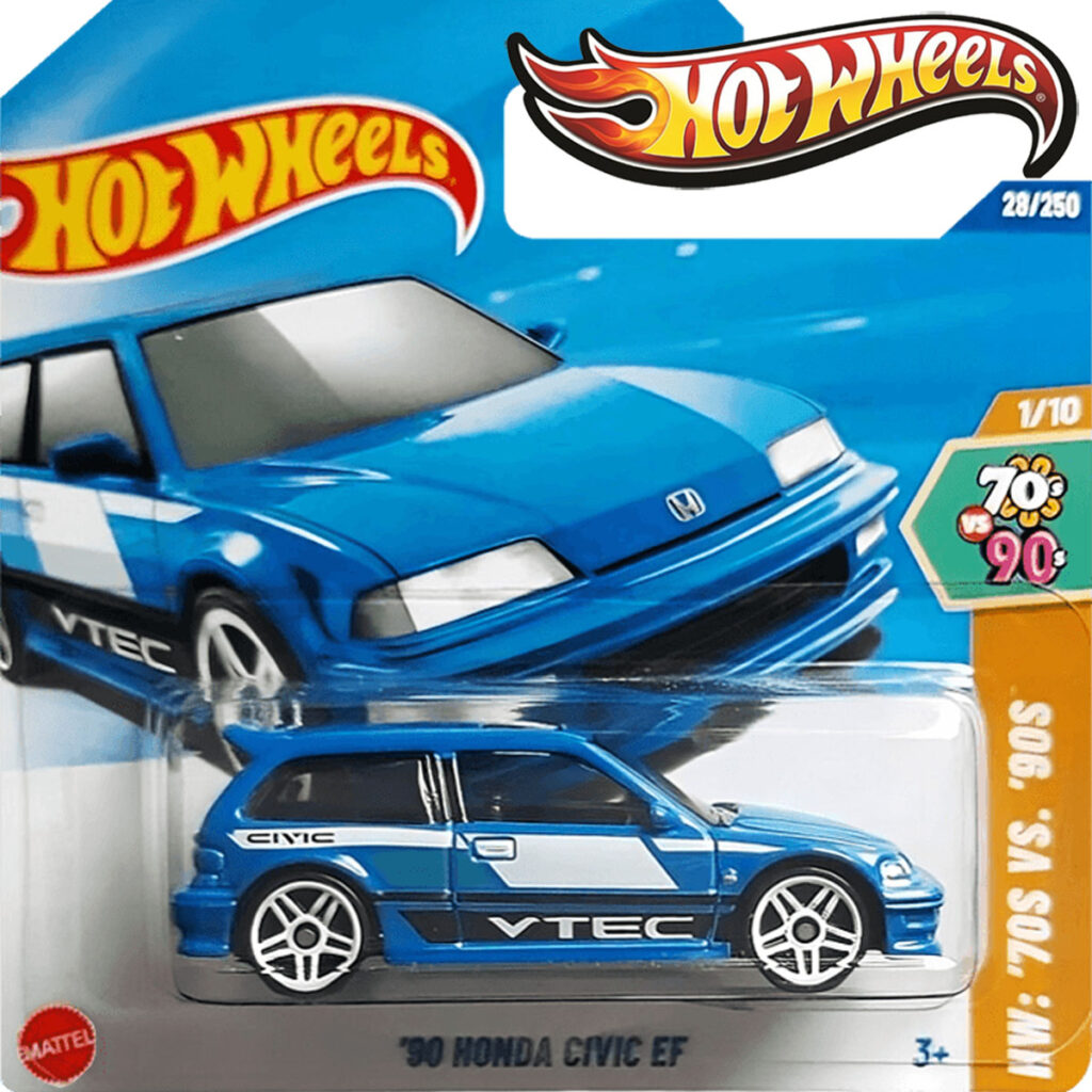 Hot Wheels ’90 Honda Civic EF Modellauto.