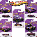 Hot Wheels - Purple & Chrome Gold Serie